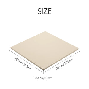 Pizza Stone for Cooking Baking Grilling Pizza Tools for Oven and Bbq Grill Bakeware Bread Tray Kitchen Baking Slab 305X305X10Mm