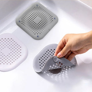 Anti Clogging Silicone Floor Drain Cover for Sink, Bathroom Drainage Outlet, Hair anti Clogging Filter, Sewer Outlet, Filter SCR