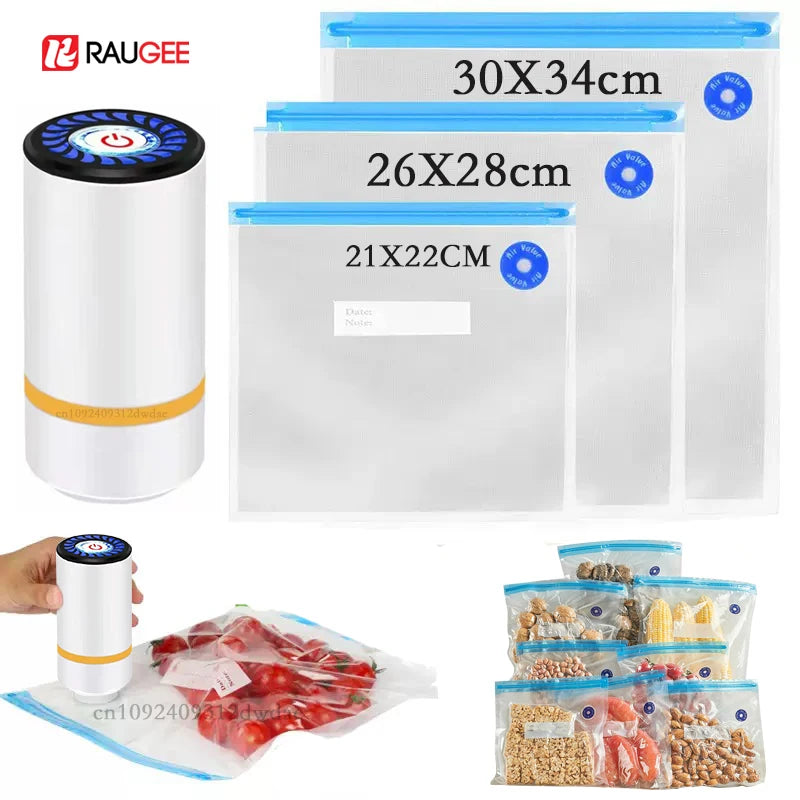 Air Vacuum Sealer Pump Handheld Food Sealing Pump USB Rechargeable Sealer Pump for Food Automatic Mini Sealer Pump Food Air Pump