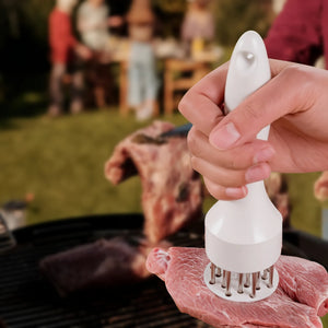 1PC Stainless Steel Steak Meat Tenderizer Hammer Loose Meat Needle Household Punching Daily Tendon Breaker Meat Inserting Needle