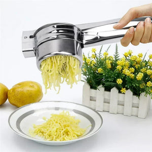 Masher Ricerpress Mashed Potatoes Stainless Steel Crushing Puree Fruit Vegetable Squeezerjuicer Press Maker Kitchen Tools