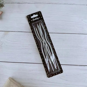 12/48Pcs/1Case Birthday Candles Spiral Cake Candles Long Thin Cake Candles for Wedding Party and Cake Decoration