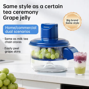 Fully Automatic Electric Fruit and Vegetable Peeling Machine, One-Button Operation, Multi-Functional Peeler, Suitable for Ingredients Such as Tomatoes, Garlic, Grapes, Citrus Fruits, and Avocados—Ideal for Quick Peeling