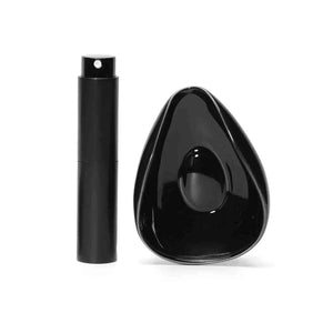 Coffee Bean Dosing Cup & Spray Bottle Kit for Bar, Static Reduction Ceramic Single Dose Tray, Barista Accessories Set
