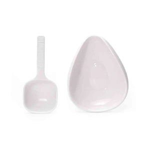 Coffee Bean Dosing Cup & Spray Bottle Kit for Bar, Static Reduction Ceramic Single Dose Tray, Barista Accessories Set