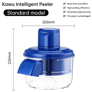 Fully Automatic Electric Fruit and Vegetable Peeling Machine, One-Button Operation, Multi-Functional Peeler, Suitable for Ingredients Such as Tomatoes, Garlic, Grapes, Citrus Fruits, and Avocados—Ideal for Quick Peeling