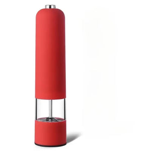 Battery Electric Automatic Mill Pepper and Salt Grinder with LED Light Adjustable Coarseness Spice Grinder Kitchen Cooking Tool