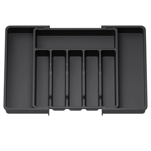 1Pcs Upgradation Adjustable Flatware Tableware Organizer – Plastic Multifunctional Drawer Organizer for Kitchen Counter Utensils