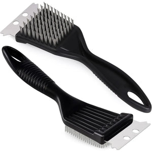 8Inch Grill Brush Stainless Steel Wire Extra Strong Cleaning Brush Heavy Duty Grill Brush Cleaner for Outdoor Home Cooking Tools