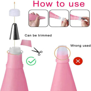 Stainless Steel Cake Decorating Nozzle Piping Bag Set Kitchen Confectionery Equipment Pastry Accessories Bakery Tool Kit