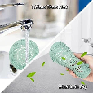 Hair Filter Sink Anti-Blocking Strainer Bathtub Shower Floor Drain Stopper Silicone Kitchen Deodorant Plug Bathroom Accessories