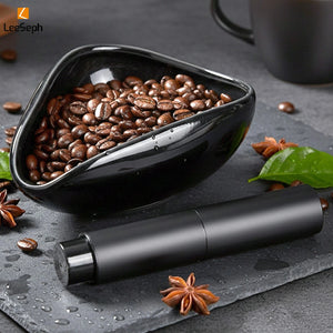 Coffee Bean Dosing Cup & Spray Bottle Kit for Bar, Static Reduction Ceramic Single Dose Tray, Barista Accessories Set