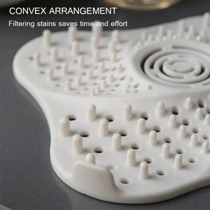 1Pc Anti-Blocking Hair Catcher and Stopper Plug Trap Shower Floor Drain Covers Sink Strainer Filter Bathroom Kitchen Accessories