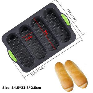 Silicone Cake Pan Non-Stick 8-10-Inch Food Grade Silicone Cake Mold Baking Pan Toast Tray Bread Pan Dessert Bakeware Cake Tools