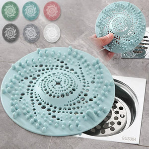 Hair Filter Sink Anti-Blocking Strainer Bathtub Shower Floor Drain Stopper Silicone Kitchen Deodorant Plug Bathroom Accessories