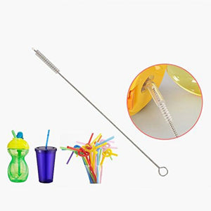5-Piece Straw Cleaner Brush Kit for Stanley - (3-Size) Extra Long Pipe Cleaners, Straw Cleaning Brush for Tumbler, Sippy Cup