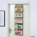Upgraded 5-Shelf Hanging Storage Organizer - behind Door, Anti-Tilt, 5 Large Capacity Pockets, Hanging Bag Suitable for Bedroom