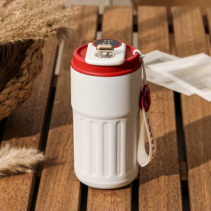 450ML LED Temperature Display Coffee Cup Keep Cold and Heat Thermal Mug Travel Vacuum Flask Stainless Steel Thermo Water Bottle
