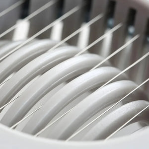 Multipurpose Stainless Steel Wire Egg Slicer,Egg Slicer for Hard Boiled Eggs, Aluminium Egg Cutter , Fruit Garnish Slicer