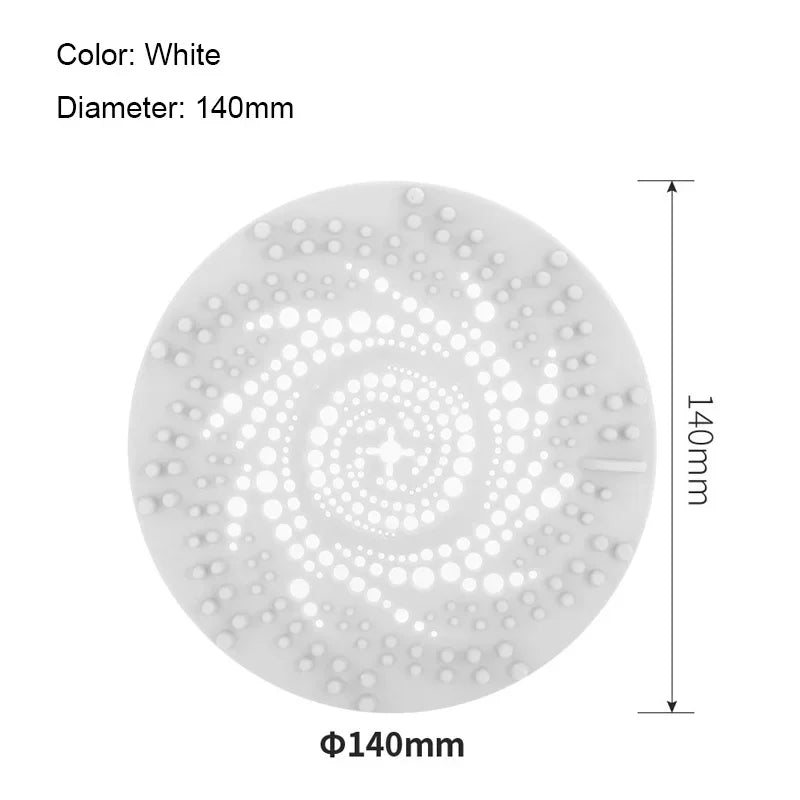 Hair Filter Sink Anti-Blocking Strainer Bathtub Shower Floor Drain Stopper Silicone Kitchen Deodorant Plug Bathroom Accessories