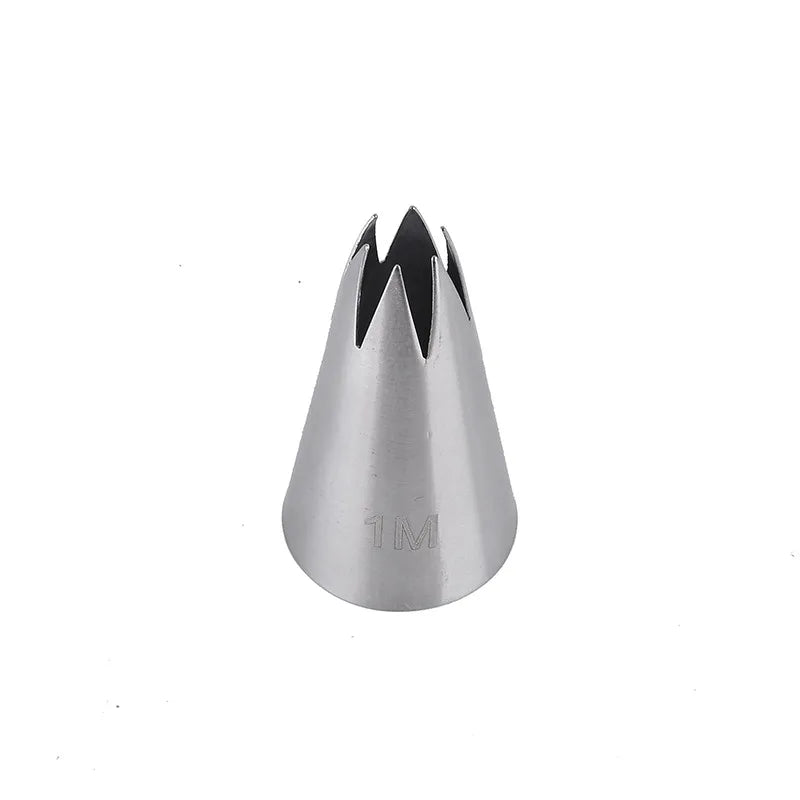 1Pcs Rose Pastry Nozzles Cake Decorating Tools Flower Icing Piping Nozzle Cream Cupcake Tips Baking Accessories #1M 2D 336