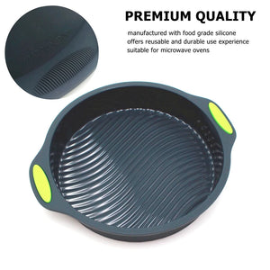 Silicone Cake Pan Non-Stick 8-10-Inch Food Grade Silicone Cake Mold Baking Pan Toast Tray Bread Pan Dessert Bakeware Cake Tools
