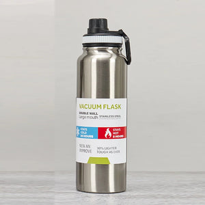 600/800/1000ML Thermos Bottle Stainless Steel Car Thermal Cup Keeps Cold and Heat Thermal Mug Sports Insulated Cup Vacuum Flask