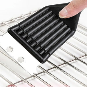8Inch Grill Brush Stainless Steel Wire Extra Strong Cleaning Brush Heavy Duty Grill Brush Cleaner for Outdoor Home Cooking Tools