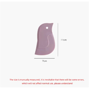 Household Kitchen Multifunctional Soft Scraper Dirt and Grease Cleaning Tool Silicone Scraper to Clean Pots and Oil Stains
