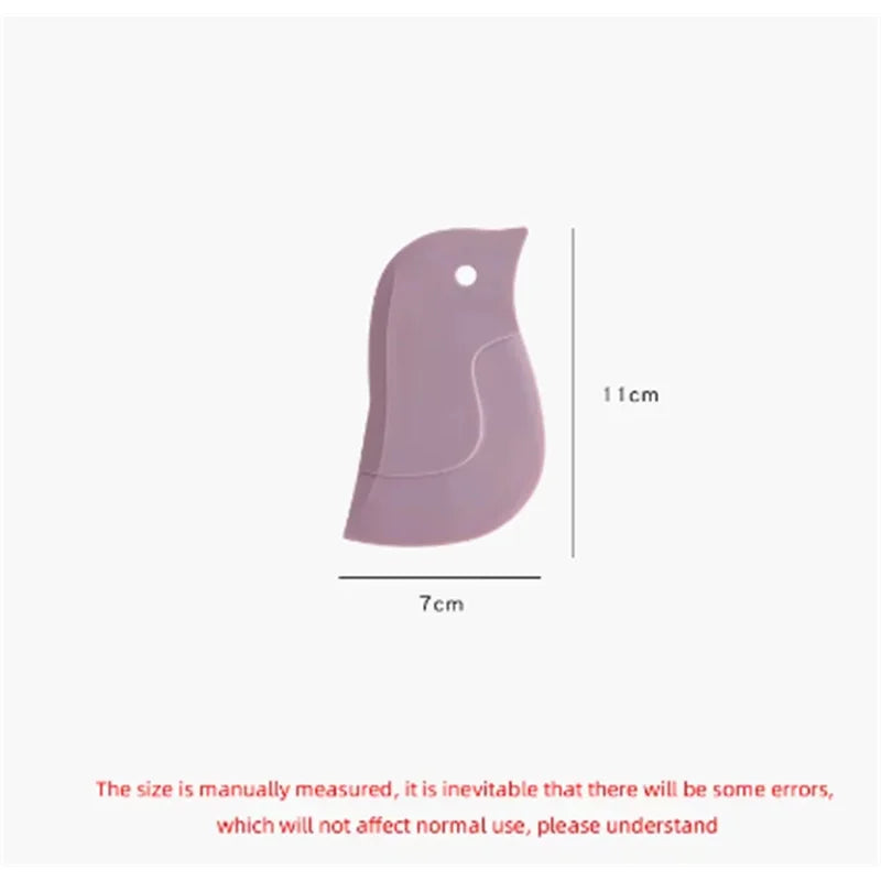 Household Kitchen Multifunctional Soft Scraper Dirt and Grease Cleaning Tool Silicone Scraper to Clean Pots and Oil Stains