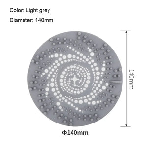 Hair Filter Sink Anti-Blocking Strainer Bathtub Shower Floor Drain Stopper Silicone Kitchen Deodorant Plug Bathroom Accessories