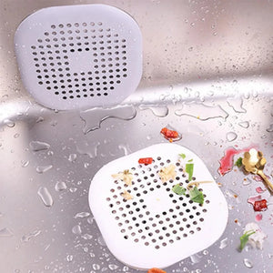 Anti Clogging Silicone Floor Drain Cover for Sink, Bathroom Drainage Outlet, Hair anti Clogging Filter, Sewer Outlet, Filter SCR