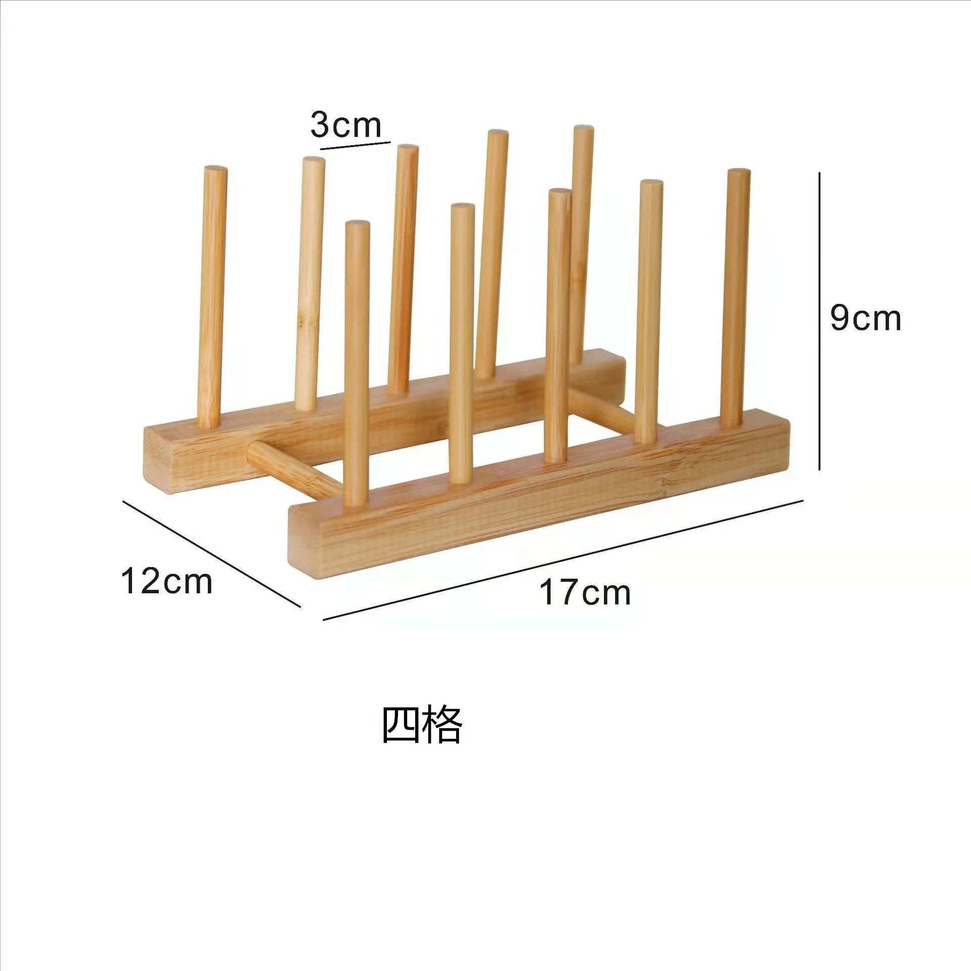 2026 DIY Locker Bamboo Drain Rack Wooden Plate Rack Dish Rack Kitchen Organizer for Plates/Cutting Boards/Plates/Cups/Pot Lid