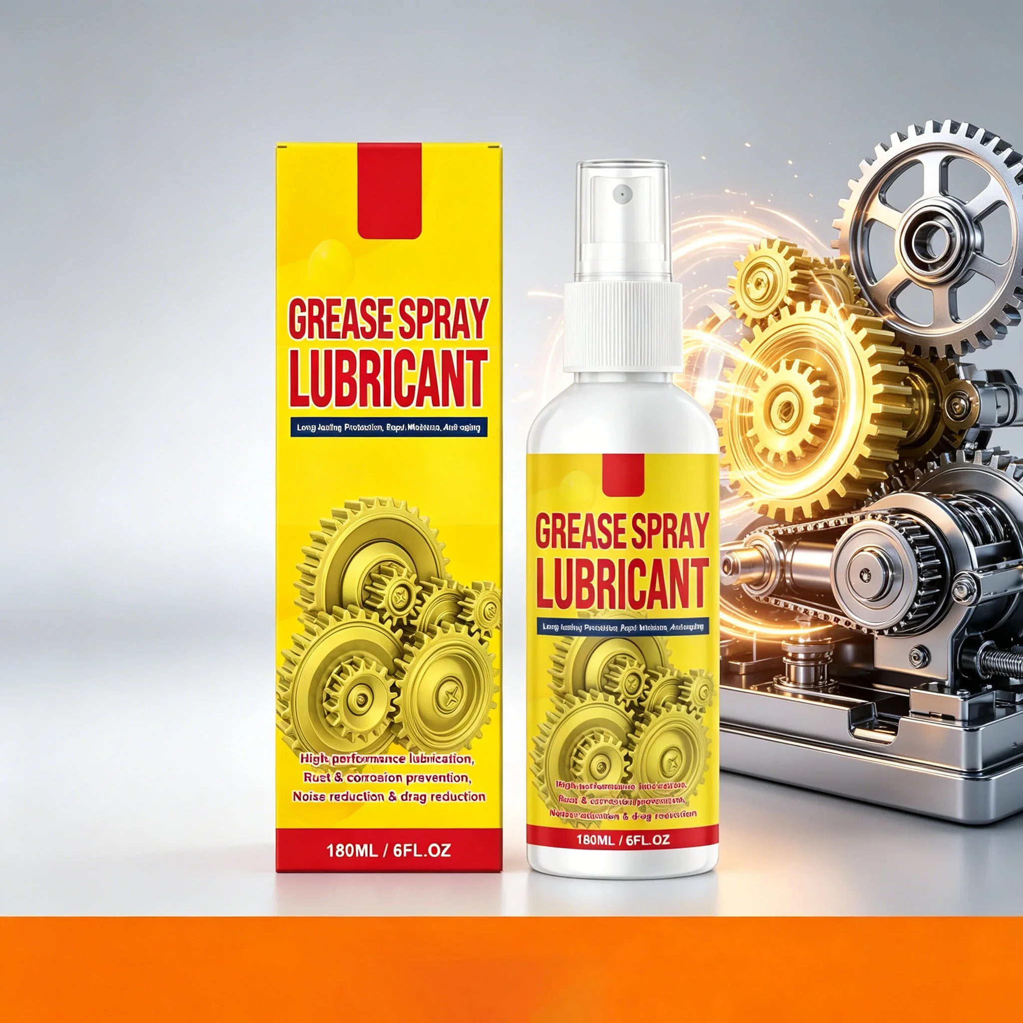 Rust Removal Lubricant Spray Quick Rust Dissolution Anti-Oxidation Surface Polish Relieve Lubricant Multi-Purpose Spray Agent
