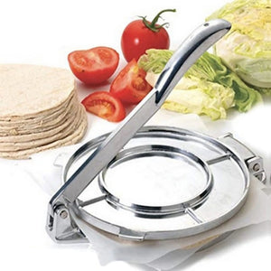 16/20Cm DIY Tortilla Press Maker Aluminium Alloy Manual Corn Tortillas Dough Pressing Tool Kitchen Bakeware Cooking Accessories