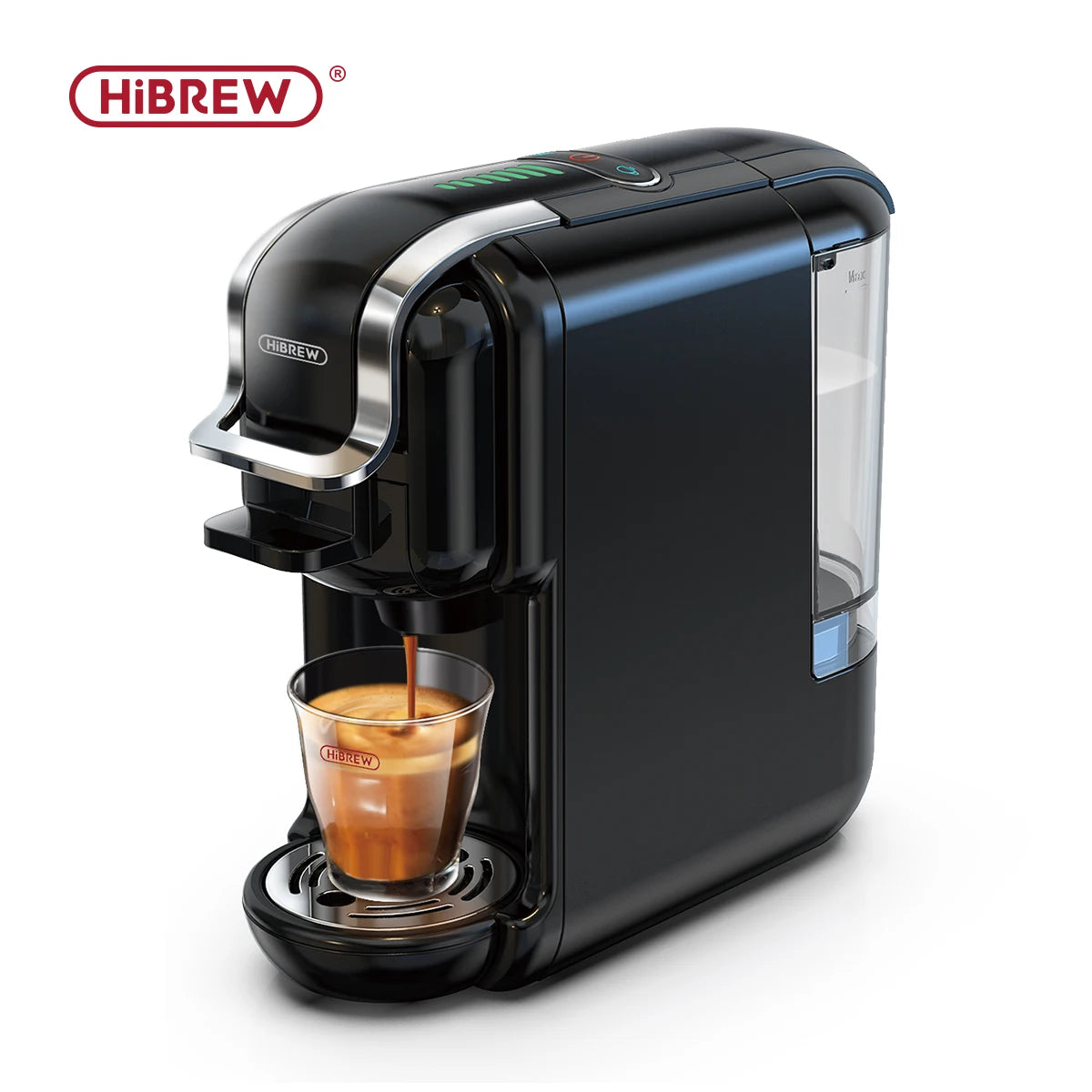 Multiple Capsule Coffee Machine, Hot/Cold Dolce Gusto Milk Nespresso Capsule ESE Pod Ground Coffee Cafeteria 20Bar 5 in 1