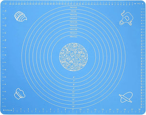 Food Gradeplasticrolling Mat with Measuring Tool Non Slip Kneading Mat, Easy to Clean Non Stick Baking Mat Reusablebakingutensil