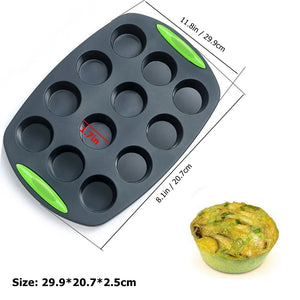 Silicone Cake Pan Non-Stick 8-10-Inch Food Grade Silicone Cake Mold Baking Pan Toast Tray Bread Pan Dessert Bakeware Cake Tools