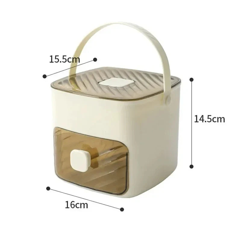 48 Grid Reusable Ice Cube Tray One-Touch Easy Release Ice Maker Mold, Household Homemade Ice Making Tool for Kitchen Refrigerato