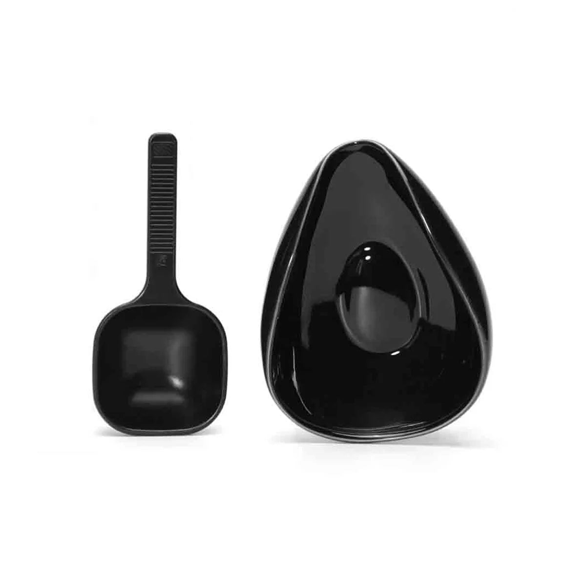 Coffee Bean Dosing Cup & Spray Bottle Kit for Bar, Static Reduction Ceramic Single Dose Tray, Barista Accessories Set