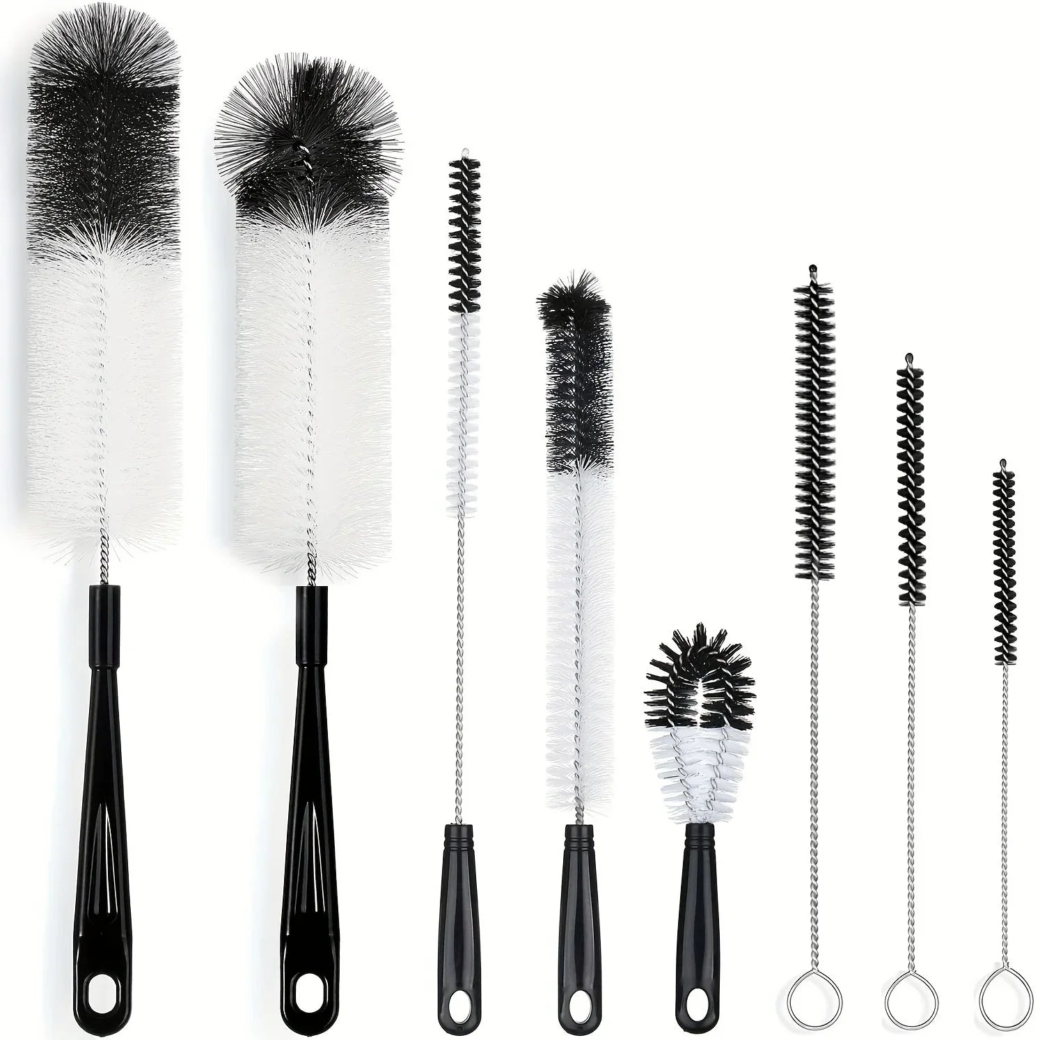 8Pcs Straw Brush,Tea Stain Removal Brush,No Dead Corner, Multipurpose Kitchen Cleaning Brush,For Water Bottle,Tea Cup, Groove,