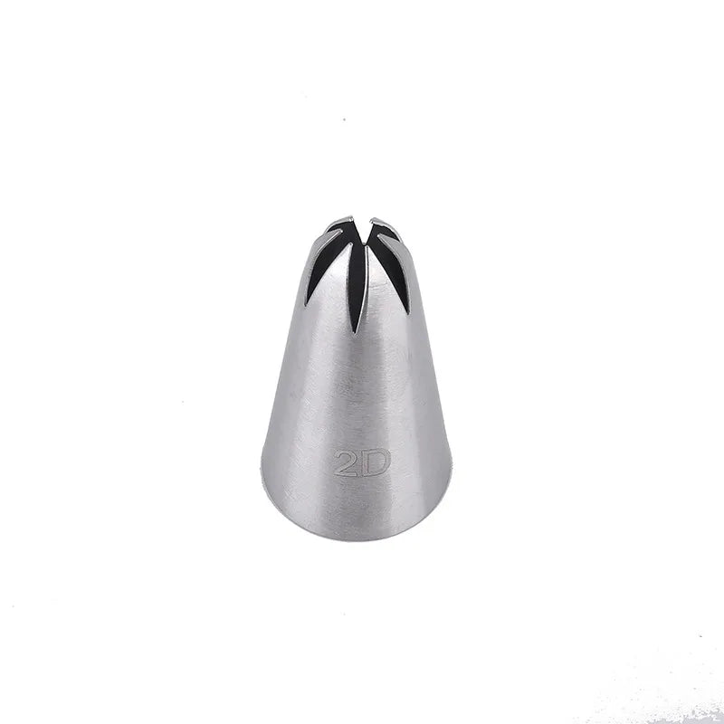 1Pcs Rose Pastry Nozzles Cake Decorating Tools Flower Icing Piping Nozzle Cream Cupcake Tips Baking Accessories #1M 2D 336