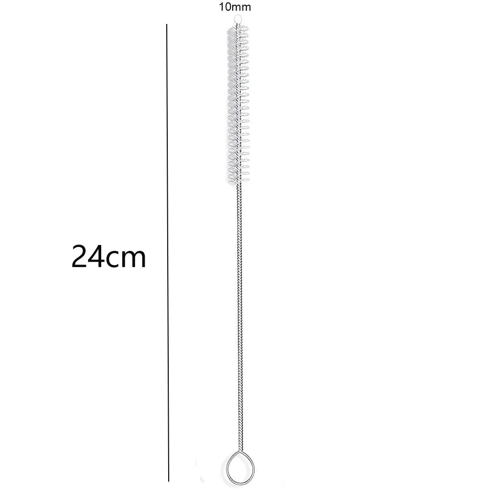 5-Piece Straw Cleaner Brush Kit for Stanley - (3-Size) Extra Long Pipe Cleaners, Straw Cleaning Brush for Tumbler, Sippy Cup