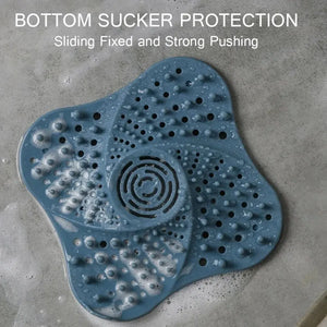 1Pc Anti-Blocking Hair Catcher and Stopper Plug Trap Shower Floor Drain Covers Sink Strainer Filter Bathroom Kitchen Accessories