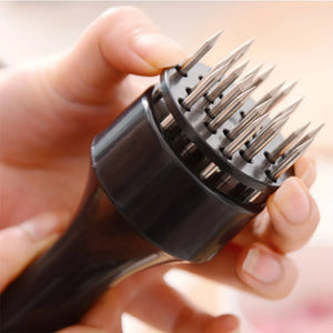 1PC Stainless Steel Steak Meat Tenderizer Hammer Loose Meat Needle Household Punching Daily Tendon Breaker Meat Inserting Needle