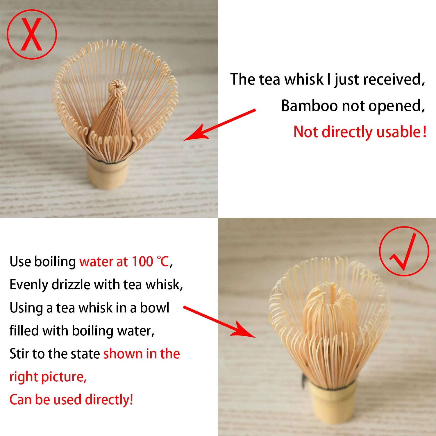 6Pcs/Set Japanese-Style Matcha Bowl , Spoon, Tea Whisk, Sieve Mesh, Perfect Gift for Ceremony, Traditional Decoration