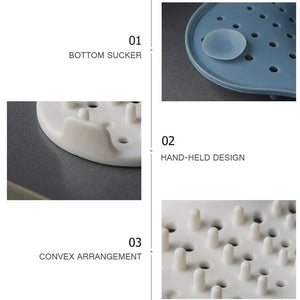 1Pc Anti-Blocking Hair Catcher and Stopper Plug Trap Shower Floor Drain Covers Sink Strainer Filter Bathroom Kitchen Accessories