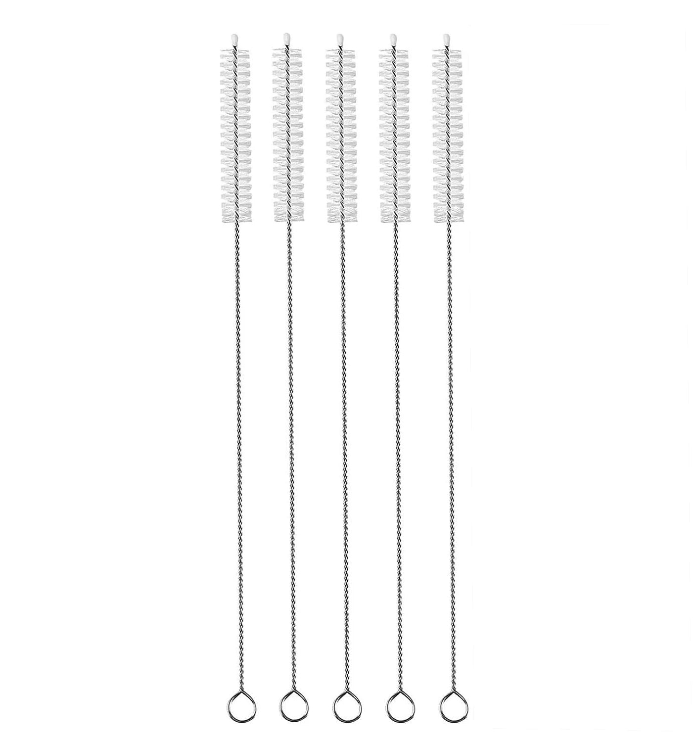 5-Piece Straw Cleaner Brush Kit for Stanley - (3-Size) Extra Long Pipe Cleaners, Straw Cleaning Brush for Tumbler, Sippy Cup