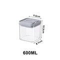 Airtight Pop Food Containers Bpa-Free Stackable Air Tight Pantry Storage Containers Ideal for Storage Cereal Snack Flour Sugar