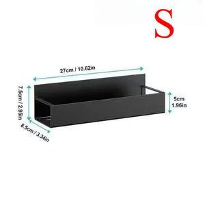Refrigerator Magnetic Shelf Spice Sundry Side Storage Rack Hanging Basket Space Saving Kitchen Organizer Shelf Household Storage